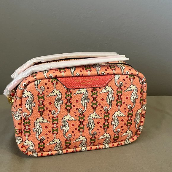 Tory Burch Ladies Perry Printed Mini Crossbody Bag